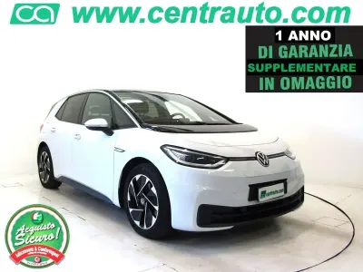 Usata VW ID.3 Pro 69 kW (95 CV) 2020 Bianco Utilitaria