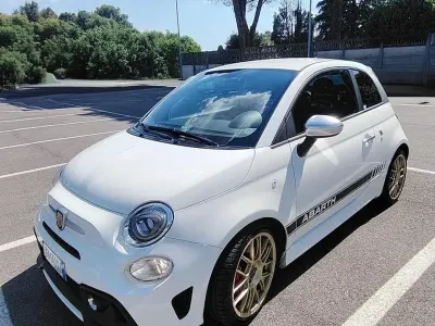 Usata Abarth 595 Turismo 165 CV (121 kW) 2017 Bianco Utilitaria