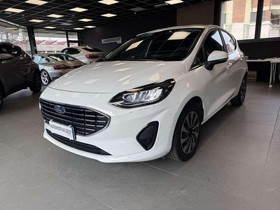 Usata Ford Fiesta Titanium 75 CV (55 kW) 2022 Bianco Utilitaria