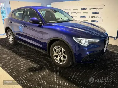 Usata Alfa Romeo Stelvio 190 CV (139 kW) 2021 Blu SUV