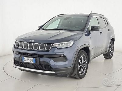 Usata Jeep Compass Limited 131 CV (96 kW) 2022 Blu SUV