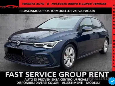 Begagnad VW Golf VIII GTD 200 HK (147 kW) 2024 Blå Sedan