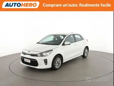 Usata Kia Rio 85 CV (62 kW) 2020 Bianco Berlina