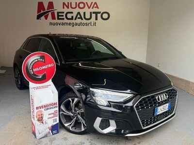 Usata Audi A3 Advanced 116 CV (85 kW) 2022 Nero Berlina