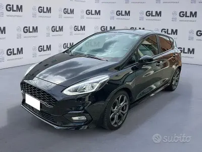 Usata Ford Fiesta ST-Line 95 CV (69 kW) 2020 Nero Utilitaria