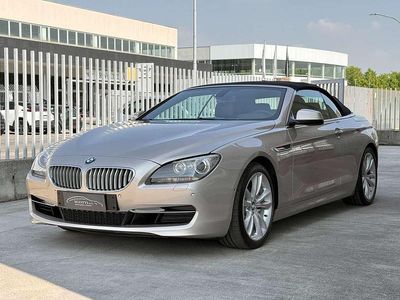 Begagnad BMW 650 Cabriolet 408 HK (300 kW) 2011 Silver Cab
