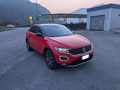 Usata VW T-Roc Style 116 CV (85 kW) 2018 Rosso SUV