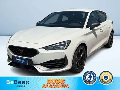 Usata Cupra Leon 150 CV (110 kW) 2024 Bianco pastello Berlina