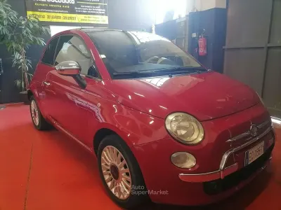 Usata Fiat 500 Anniversary 84 CV (61 kW) 2011 Rosso Utilitaria