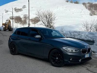 Usata BMW 116 Efficient Dynamics 116 CV (85 kW) 2016 Grigio Utilitaria
