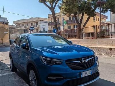 Usata Opel Grandland X 120 CV (88 kW) 2017 Blu SUV