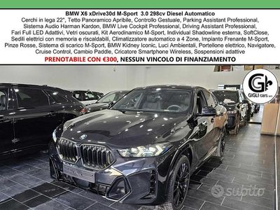 Usata BMW X6 M Sport 298 CV (219 kW) 2025 Sapphire black SUV