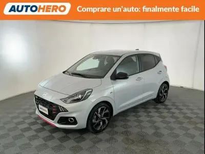 Usata Hyundai i10 N Line 90 CV (66 kW) 2024 Grigio Utilitaria