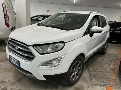 Gebraucht Ford Ecosport 99 PS (72 kW) 2019 Weiß SUV