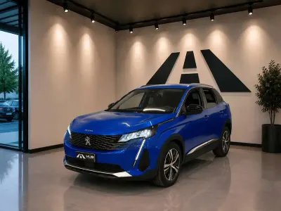 Usata Peugeot 3008 Allure 131 CV (96 kW) 2022 Blu/azzurro SUV