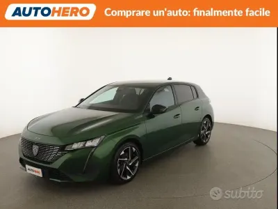 Usata Peugeot 308 131 CV (96 kW) 2022 Verde Berlina