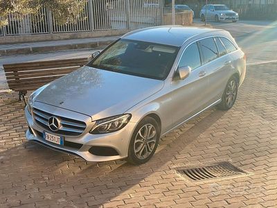 Usata Mercedes C220 170 CV (125 kW) 2018 Grigio Station wagon