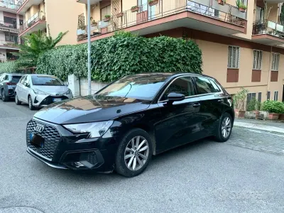 Usata Audi A3 116 CV (85 kW) 2020 Nero Berlina