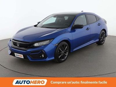 Usata Honda Civic Elegance 126 CV (92 kW) 2021 Blu Berlina