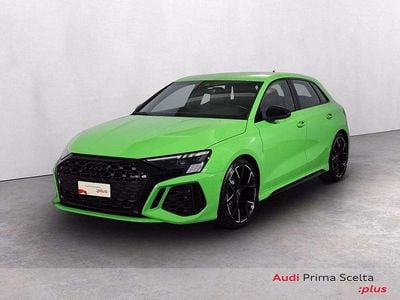Usata Audi RS3 400 CV (294 kW) 2022 Verde kyalami Berlina