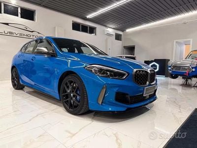 Begagnad BMW M135 Comfort Edition 306 HK (225 kW) 2020 Blå Halvkombi