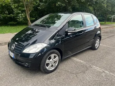 Usata Mercedes A160 Avantgarde 95 CV (69 kW) 2012 Nero Utilitaria