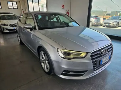 Usata Audi A3 Ambiente 110 CV (80 kW) 2015 Argento Berlina