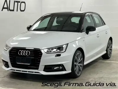 Usata Audi A1 Sportback S-Line 90 CV (66 kW) 2018 Bianco Utilitaria