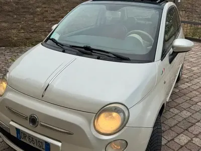 Usata Fiat 500 Pop 75 CV (55 kW) 2008 Bianco Utilitaria
