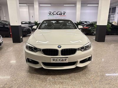 Usata BMW 420 Cabriolet M Sport 184 CV (135 kW) 2014 Bianco Cabrio