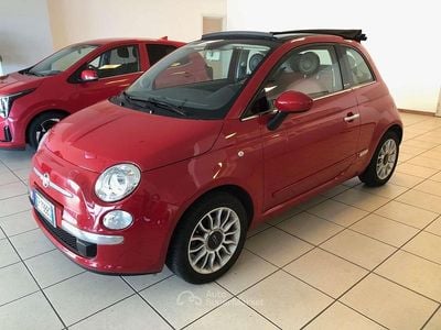 Usata Fiat 500C Lounge 69 CV (50 kW) 2012 Rosso Cabrio