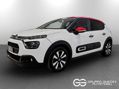 Usata Citroën C3 PureTech 83 CV (61 kW) 2023 Polar white con tetto red  pastello Utilitaria