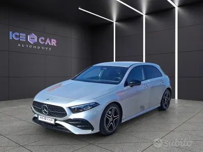 Usata Mercedes A180 AMG Line Premium 136 CV (100 kW) 2023 Grigio Berlina