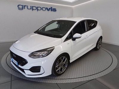 Usata Ford Fiesta ST-Line X 125 CV (91 kW) 2023 Frozen white Utilitaria