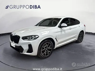 Usata BMW X4 M Sport 184 CV (135 kW) 2024 Bianco SUV