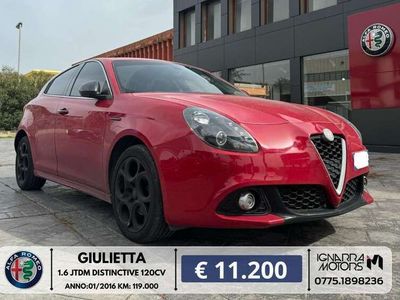 usata Alfa Romeo Giulietta Giulietta1.6 jtdm Distinctive 120cv FC333LF