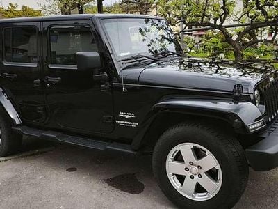 Usata Jeep Wrangler Sahara 200 CV (147 kW) 2011 Nero SUV