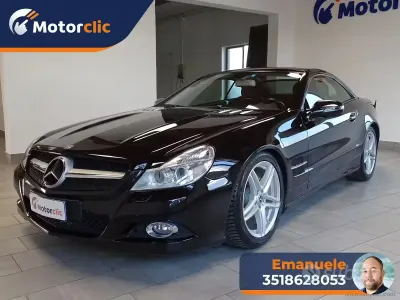 Usata Mercedes SL280 231 CV (169 kW) 2009 Nero Cabrio