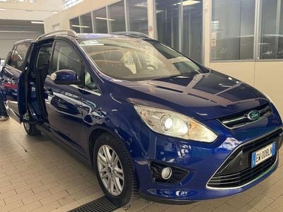 Usata Ford Grand C-Max 163 CV (119 kW) 2014 Blu/azzurro Monovolume