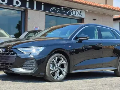 Usata Audi A3 S-Line 204 CV (150 kW) 2025 Nero mythos metalizzato Berlina