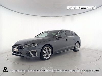 Usata Audi A4 S-Line 204 CV (150 kW) 2024 Grigio daytona perlato Station wagon