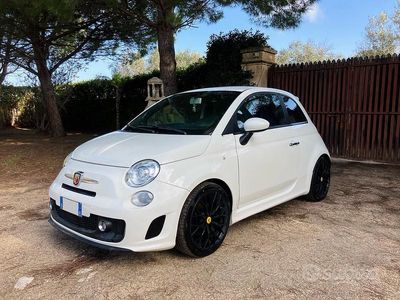 Usata Abarth 500 100 CV (73 kW) 2010 Bianco Utilitaria