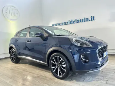 Usata Ford Puma Titanium 125 CV (91 kW) 2023 Blu pastello SUV