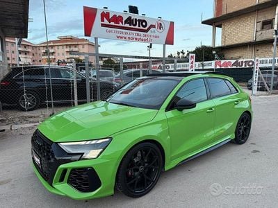 Usata Audi RS3 Ambiente 400 CV (294 kW) 2024 Verde Berlina