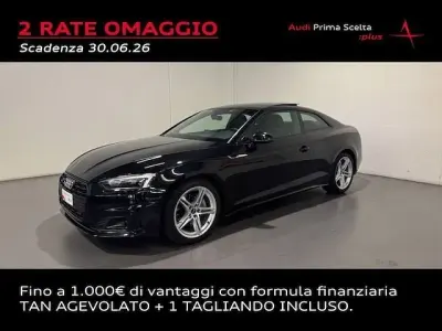 Usata Audi A5 Advanced Plus 204 CV (150 kW) 2021 Nero mythos metallizzato Coupé