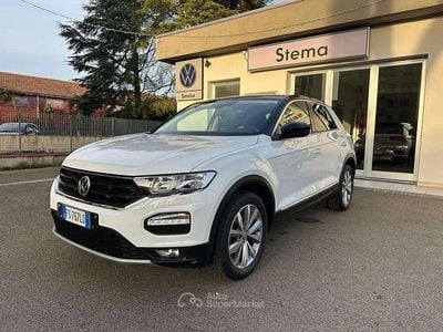 Usata VW T-Roc Style 116 CV (85 kW) 2019 Bianco SUV