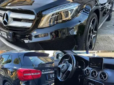 Usata Mercedes GLA200 Premium 136 CV (100 kW) 2015 Giallo SUV