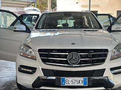 Usata Mercedes ML250 Premium 204 CV (150 kW) 2014 Bianco SUV