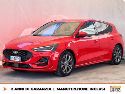 Usata Ford Focus ST-Line X 155 CV (114 kW) 2023 Rosso Berlina