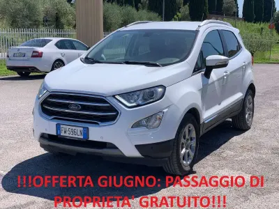 Usata Ford Ecosport Titanium 101 CV (74 kW) 2019 Bianco SUV